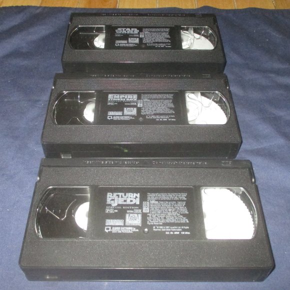 Star Wars Trilogy VHS Triple Pack Three Movie Boxset from 1997 - Picture 10 of 10